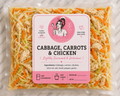 Chicken with cabbage and carrots