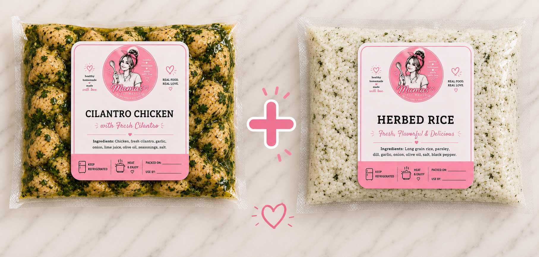 SELECT YOUR PROTEIN + CARBOHYDRATE (for two)